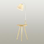 4667/1F HALL ODL20 443 светлое дерево/рогожка Торшер E27 1*60W 220V KALDA