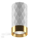 4286/1C HIGHTECH ODL22 329 белый/золотистый/металл Потолочный светильник IP20 LED GU10 max 10W AD ASTRUM