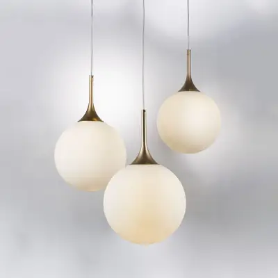 813033 Подвес GLOBO 1х40W E14 champagne gold/white Lightstar