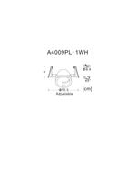 Точечный встраиваемый светильник Arte Lamp ACCENTO A4009PL-1WH, 1хGU10