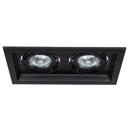 Точечный встраиваемый светильник Arte Lamp CANIS A6661PL-2BK, 2хGU10
