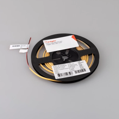 Лента COB-X420-4mm 24V Warm3000 (10 W/m, IP20, CSP, 5m) (Arlight, узкая)