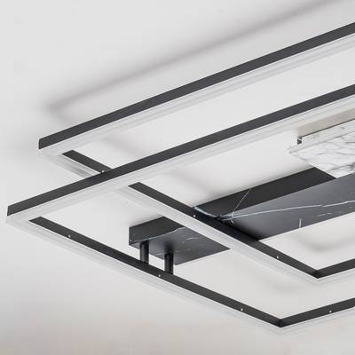 Потолочный светильник Escada 10250/2 LED*205W Black/White marble