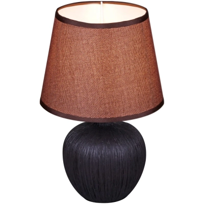 98570-0.7-01 dark brown светильник настольный Reluce, E14х1