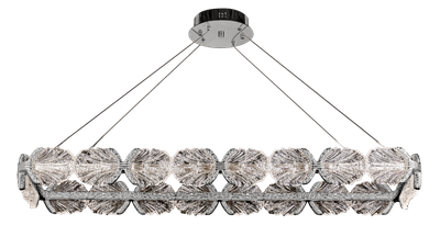 Люстра подвесная Pianta Silver FL1193-9P, LED