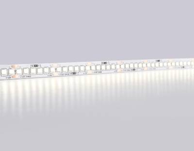 Светодиодная лента GS1502 2835 240Led/ 19.2W m/ 12V IP20 4500K/ 5000*10*1.2mm/ кратность резки 25mm (2 конт.)