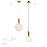 4669/1 PENDANT ODL20 471 золотой/белый Подвес E27 1*40W (тип лампы СВЕЧА ) 220V OKIA