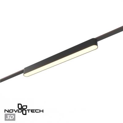 359463 SHINO NT24 000 черный Трековый смарт-светильник для низковольтного шинопровода с двумя режимами работы IP20 LED 18W 24V 3000-6000K EASY