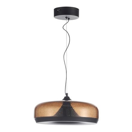SL6014.603.01 Светильник подвесной ST-Luce Черный/Коричневый, с пузырьками LED 1*42W 3000K