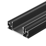 Профиль STRETCH-41-CEIL-CENTER-2000 BLACK (Arlight, Алюминий)