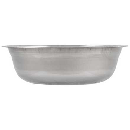 Миска Bowl-23, объем 1,7 л, с расширенными краями, из нерж стали, зеркальная полировка, диа 23 см (Минимальная отгрузка 25 шт)