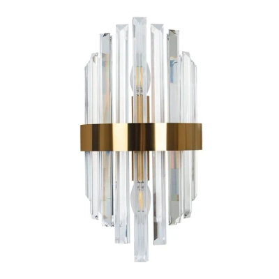 Настенный светильник Arte Lamp FEDELTA A1068AP-2PB, 2хE14