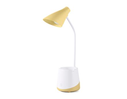 Светильник светодиодный настольный DE564 YL/WH желтый/белый LED 3000-6000K 5W