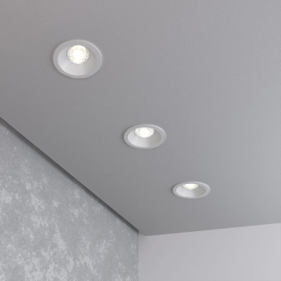 Встраиваемый светодиодный светильник Lin 7W 4200K белый 15266/LED