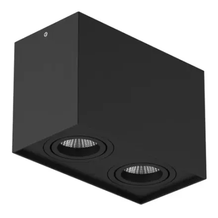 052087 Светильник RETTANGO 2*GU10 ЧЕРНЫЙ IP20 Lightstar