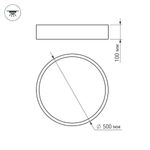 Светильник SP-TOR-PILL-R500-35W Day4000 (BK, 120 deg, 230V) (Arlight, IP20 Металл, 3 года)