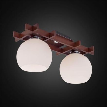 Citilux Нарита CL114121 Люстра деревянная Венге Хром