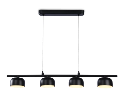 Светильник подвесной TN71039/4 BK черный GX53/4 max 12W 600*80*1100