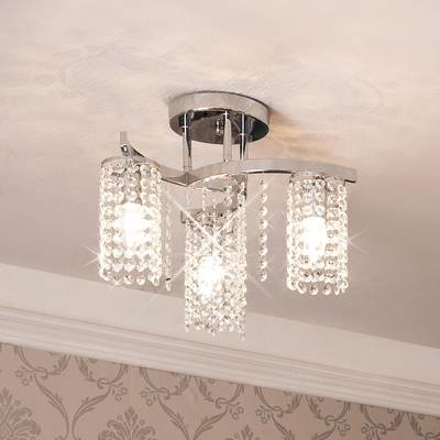 Citilux Спарк CL313131 Люстра хрустальная Хром