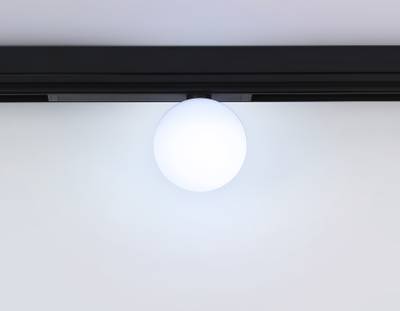 Светильник светодиодный диммируемый для шинопровода Magnetic 220V GL1371 BK черный IP20 10W 3000K-6400K 120° D120/232*120*167 (Без ПДУ)