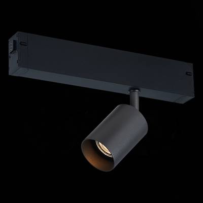 ST505.406.01 Св-к трек. Черный GU10 1*50W  IP20 L82xW70xH172 180-240V Без ламп