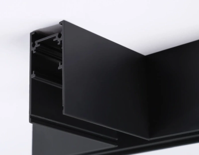 Коннектор T-образный для накладного шинопровода Magnetic GL3374 BK черный 170*85*53.7