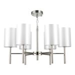 SLE107303-06 Светильник подвесной Никель/Белый E14 6*40W