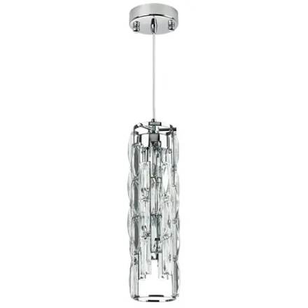 722030 Люстра LIMPIO 4х6W(led) G9 ХРОМ/ПРОЗРАЧНЫЙ