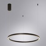Подвесная люстра Arte Lamp SMOOTH A2223SP-1BK, 1хLED