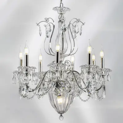 790114 Люстра SCHON 11х60W E14 Silver Lightstar