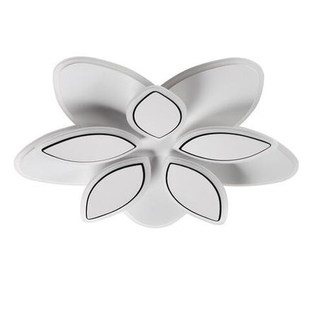 8014/75CL LEDIO LN25 белый/белый металл/акрилл Потолочный светильник LED 75W 220V 3000-6000K LOTUS