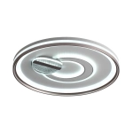7787/85L PIKO LED SN 607 Светильник металл/белый/бронза LED 85Вт 3000-6500K D495 IP20 пульт ДУ GEMINI