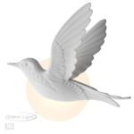 4341/3WL HIGHTECH ODL22 367 белый гипс Настенный светильник (ЛЕВ.) IP20 LED 3W 122Лм 3000K COLOMBELLA