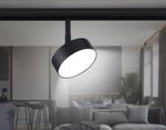 Светильник светодиодный трековый для шинопровода Magnetic GL3853 BK черный IP20 12W 4200K 48V D95*30