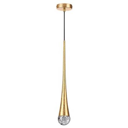 4278/1 L-VISION ODL21 341 прозрачн/золот фольг-ние Подвесной светильник IP20 GU10 LED max 6W GOTA