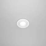 Встраиваемый светильник Атом / Atom 1*GU10 10 Вт, DL023-2-01W. TM Maytoni