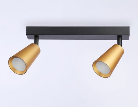 Светильник накладной TA13146/2 BK/GD черный/золото GU10/2 max 12W 295*60*130