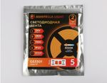 Светодиодная лента GS3301 2835 240Led/ 18W m/ 24V IP20 3000K/ 5000*10*1.2mm/ кратность резки 25mm (2 конт.)