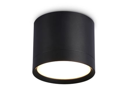 Накладной точечный светильник GX53 TN5351 BK черный GX53 D82*70