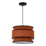 SL1354.403.01 Светильник подвесной ST-Luce Черный/Кирпичный, Черный E27 1*40W