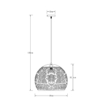Подвесной светильник Arte Lamp CELESTA A7057SP-1WH, 1хE27