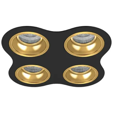 D64703030303 Светильник DOMINO ROUND МR16 (214647+214603+214603+214603+214603)