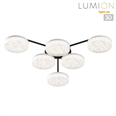 8236/6CL LEDIO LN25 000 черный, металл/акрил Люстра потолочная с ПДУ LED 85W 3000-6000К 220V DIDANA