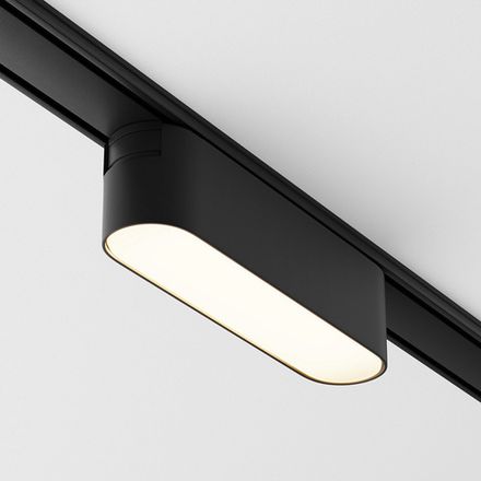 Трековый светильник Basis Radity 3000K 6Вт 120°, TR080-1-6W3K-B. TM Maytoni