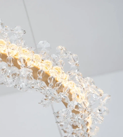 08243,36A(4000K) Подвес Лаура латунь d60 h150 Led 36W (4000K)