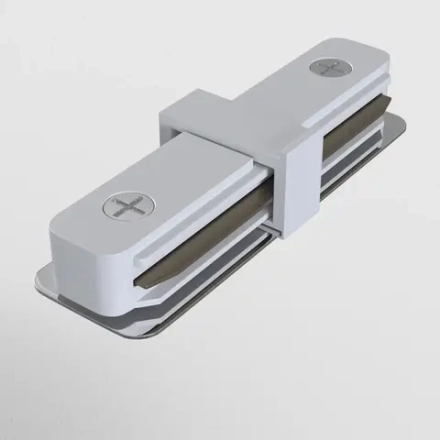 Коннектор прямой Unity белый, TRA001C-11W. TM Maytoni
