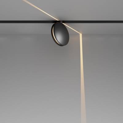 Трековый светильник Outline Exility 3000K 6Вт 180°, TR090-2-6W3K-B. TM Maytoni