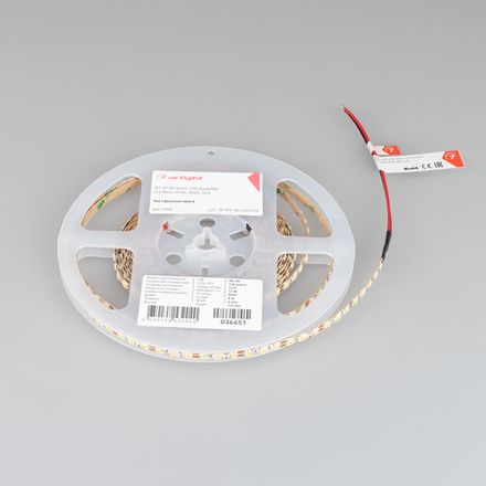 Светодиодная лента RZ-A120-6mm 12V Day4000 (12 W/m, IP20, 2835, 5m) (Arlight, 12 Вт/м, IP20)