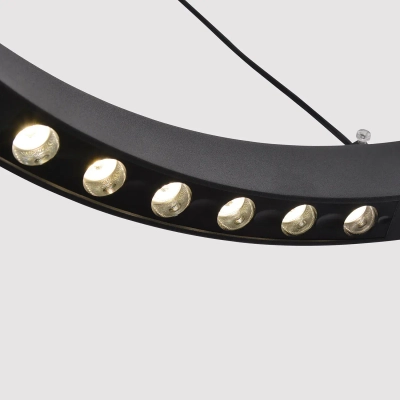 Подвесная люстра Slinga 4474-1P, LED*58W + 2*LED*3W, 1860LM, 3000-6500K. ТМ F-Promo