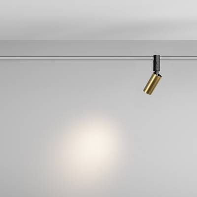 Трековый светильник Focus Led 3000К 5Вт 36°, TR201-1-5W3K-M-BBS. TM Maytoni